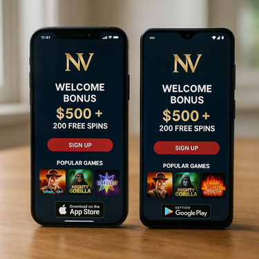 NV Casino - Mobile Apps - iOS and Android Download